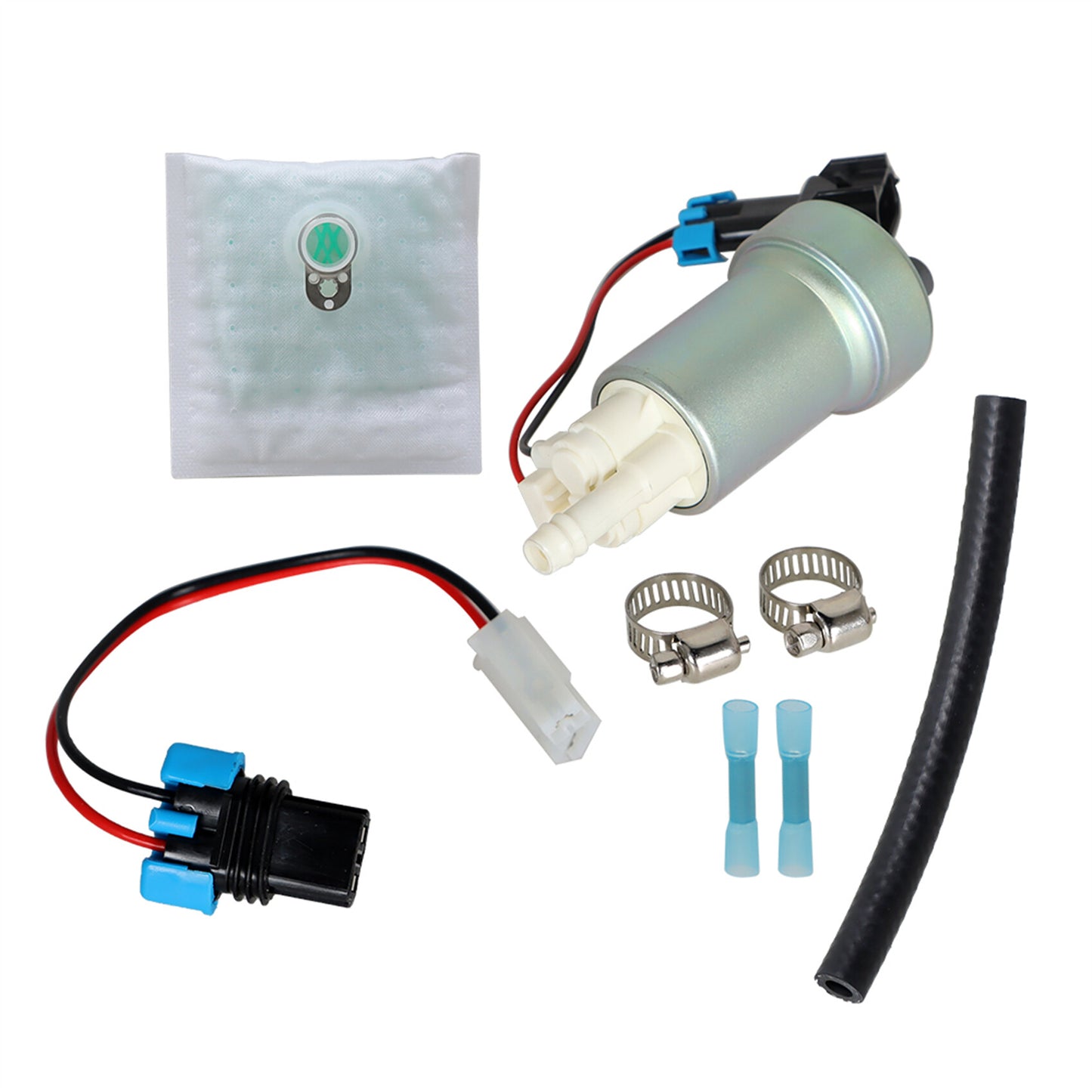 munirater 525lph F90000285 Hellcat Fuel Pump & Install Kit E85 Replacement for Walbro/T1