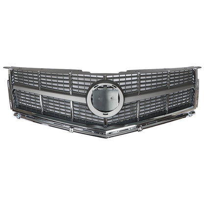 munirater Front Bumper Upper Grilles Chrome Mesh Trim Replacement for 2010-2012 SRX