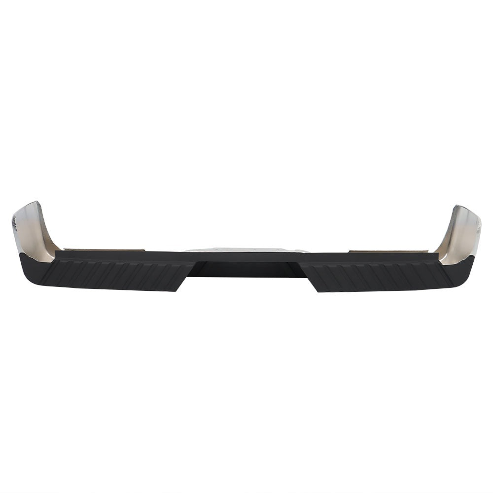 Chrome Steel Rear Bumper for Ford F-150 2006-2008, without Sensor Holes, FO1103136