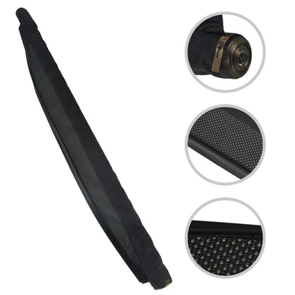 Black Curtain Sunroof Sunshade Shade Cover Sunroof Sunshade Roller Shutter with 2 Clips W/Clip Replacement for Q5