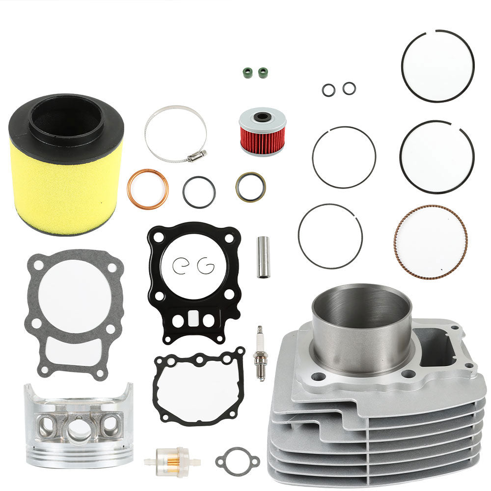 munirater Cylinder Piston Rings Gasket Kit Replacement for Honda Rancher Trx350 TRX 350 Set 2000-2006