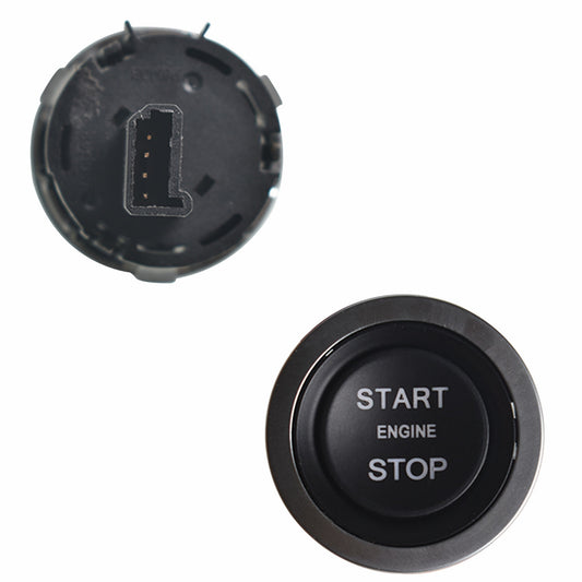 munirater Car Engine Start Stop Switch Ignition Button Replacement for 2015-2020 Range Rover Sport Evoque