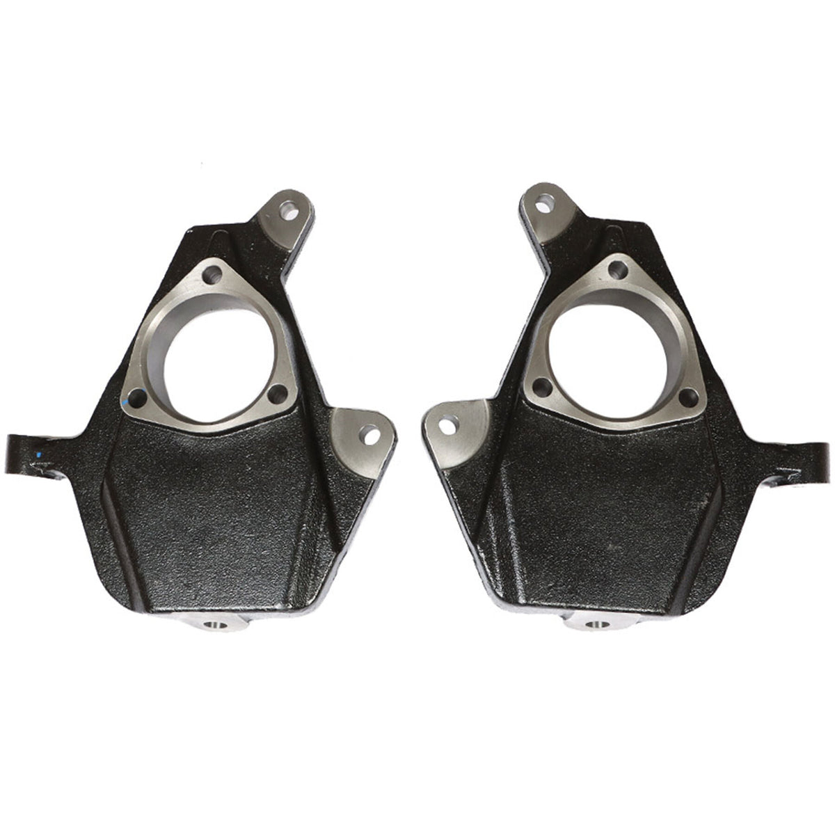 Pair of 2-Inch Front Drop Lowering Spindles Replacement for 99-06 Silverado Sierra 1500 2WD