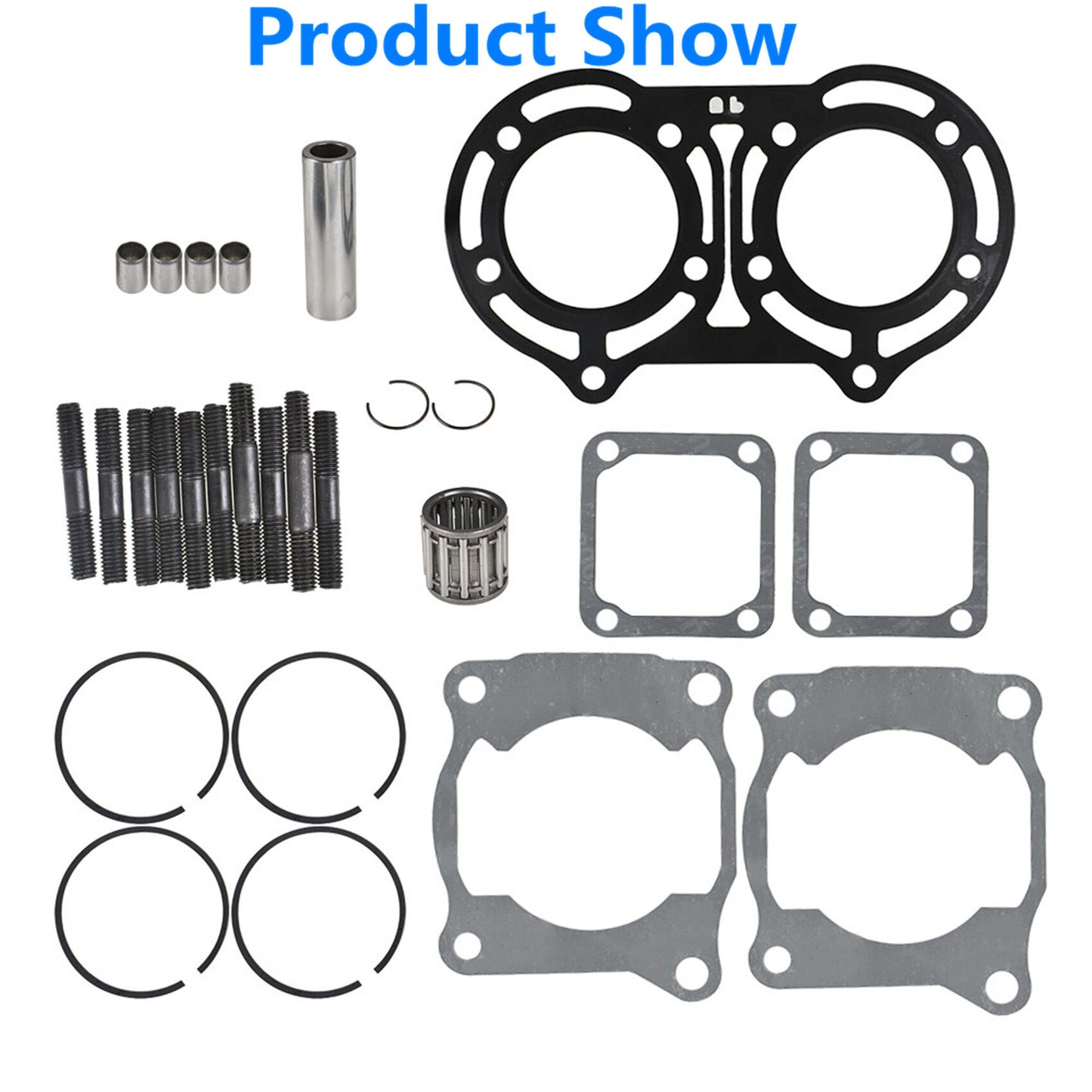 munirater Cylinder Piston Gasket Top End Rebuild Kit Replacement for Banshee 350 1987-2006