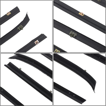 Window Sweep & Run Channel Weatherstrip Kit for Chevrolet K5 Blazer, 6-Piece