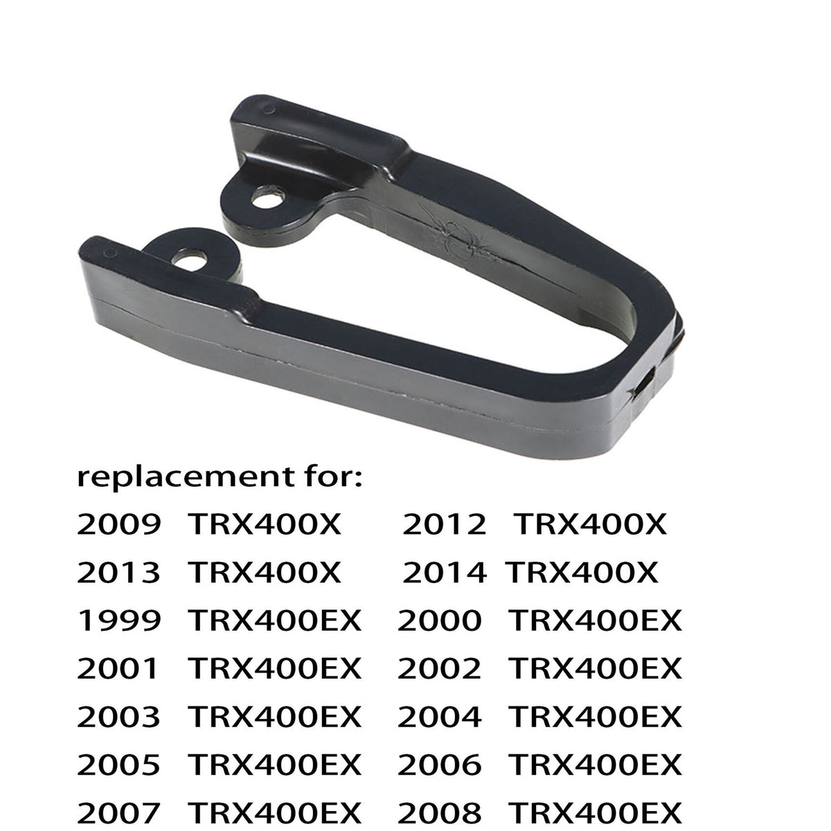 munirater Swing Arm Buffer Chain Slider Guide Replacement for Honda TRX400EX TRX400X TRX400 TRX 400EX OEM