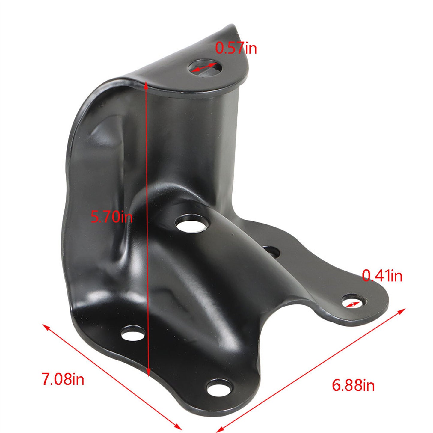 munirater Rear Leaf Spring Shackle Bracket Hanger Kit Replacement for 1980-1997 F150 F250 F350 Bronco