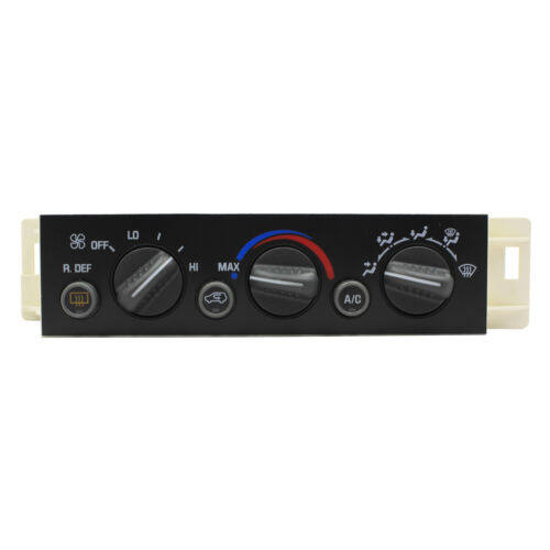 munirater A/C Air Conditioning Heater Control Switch Panel Replacement for Suburban Tahoe Yukon 1996 1997 1998 1999 2000 9378805 15-72547 with Rear Window Defogger