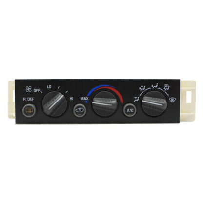 munirater A/C Air Conditioning Heater Control Switch Panel Replacement for Suburban Tahoe Yukon 1996 1997 1998 1999 2000 9378805 15-72547 with Rear Window Defogger