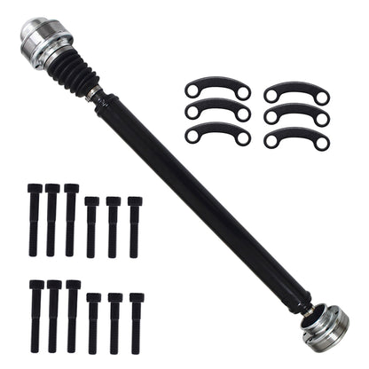 munirater Front Drive Shaft Replacement for 1999-2001 Grand Cherokee 4WD Weld-Weld 32.5 Inch 52099497AC