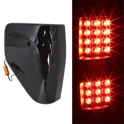 munirater Brake Lamps Tail Lights Black Replacement for 2009-2014 F150 Pickup LED LT-F15009JMLED-TM