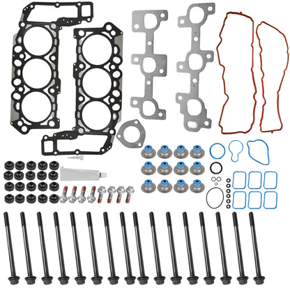 munirater Cylinder Head Gasket Set Head Bolt Replacement for 2005-2012 Raider Ram Dakota Ram 1500 HS26229PT-1