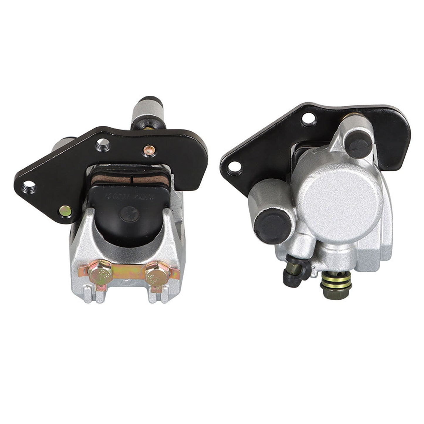 munirater Front Left Right Brake Calipers for Kawasaki Prairie 300 KVF300 1999-2002 w/Pads