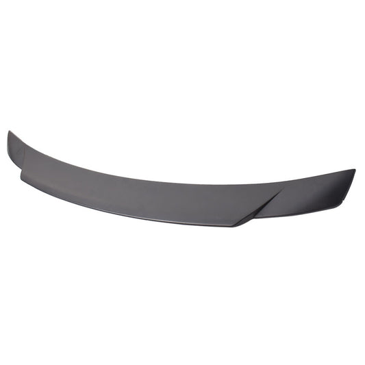 munirater Small Duckbill Trunk Spoiler Wing Replacement for 2016-2021 Honda Civic 4DR Sedan Matt Blk JDM