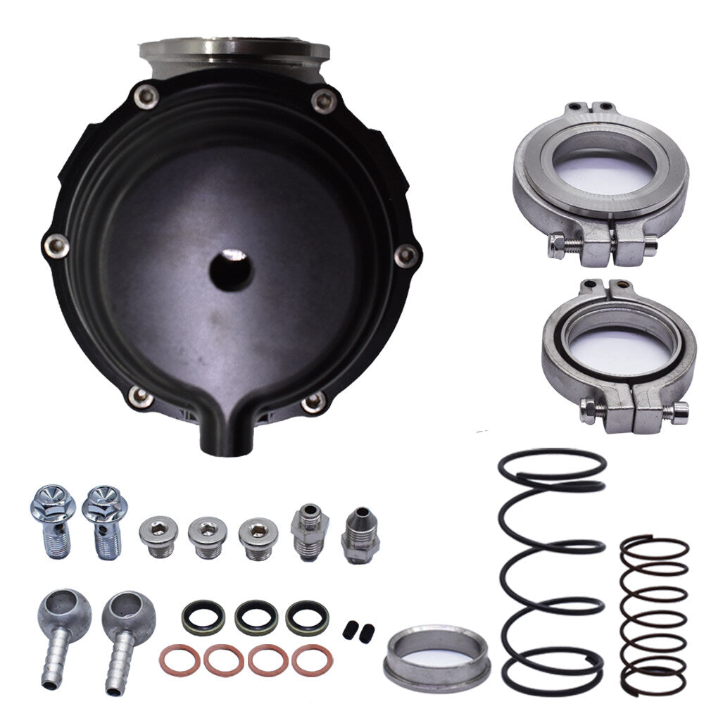 munirater WG-44MM-BK 44mm Steel Water Cooled External Turbo (Blcak)
