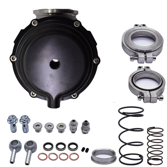 munirater WG-44MM-BK 44mm Steel Water Cooled External Turbo (Blcak)
