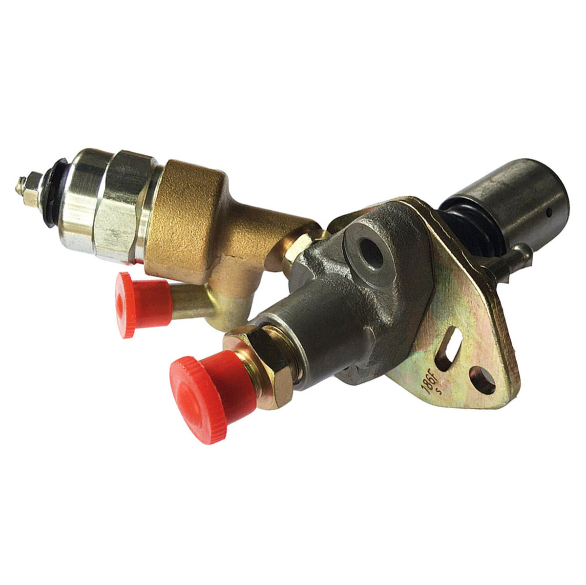 munirater Diesel Fuel Injector Pump 186 186F with Solenoid Replacement for Yanmar L100 10HP Generator