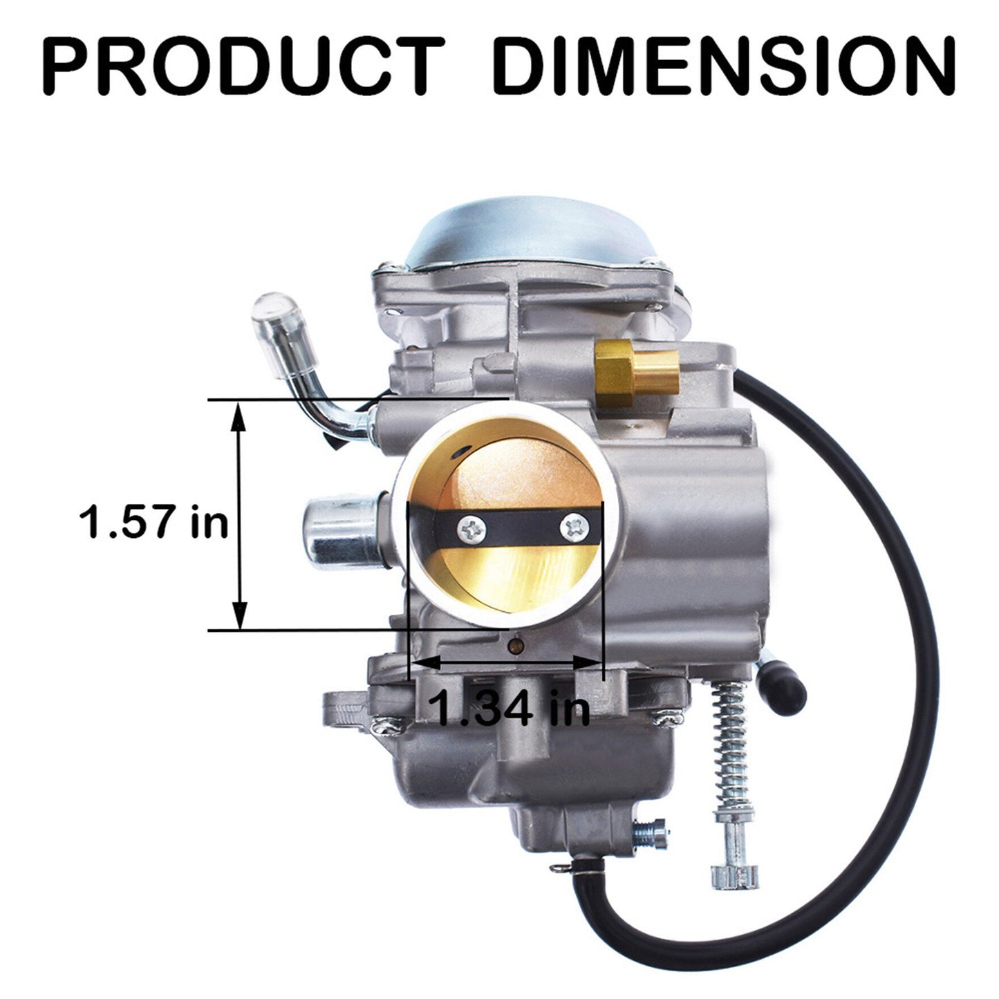 munirater Carburetor Replacement for Quadrunner 500 LT-F500F 4X4 1998 1999 2000 2001 2002