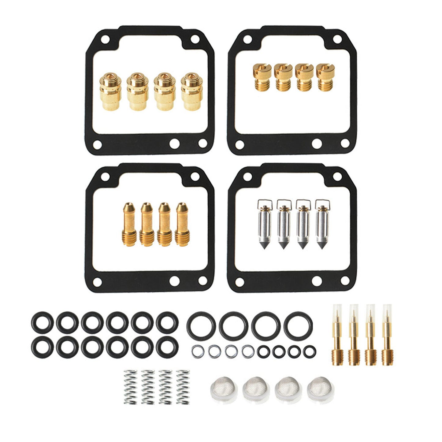 munirater Carburetor Repair Kit Rebuild Set Replacement for FZ600 YX600 FZ YX 600