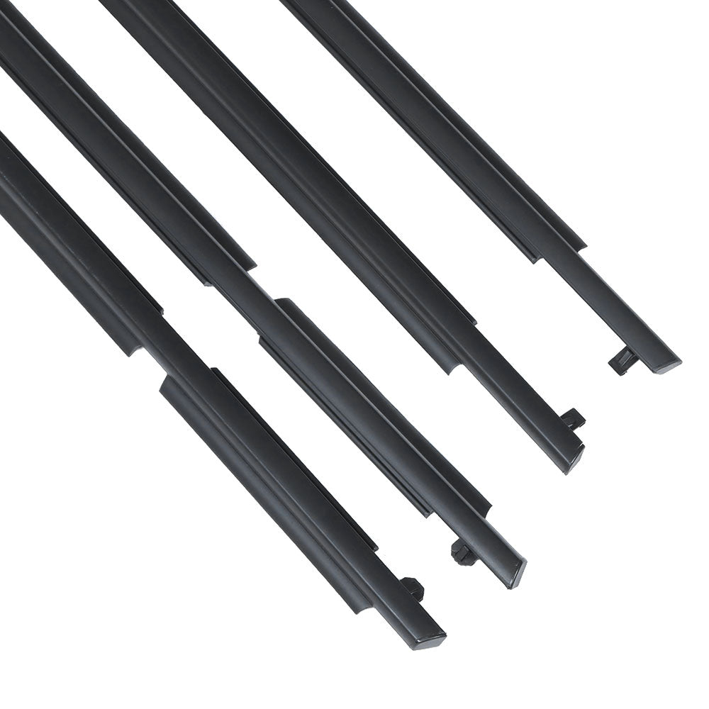 Rubber Window Weatherstrip Kit for 2006-2008 Toyota RAV4, 4-Piece