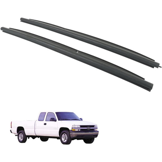 Front Outer Window Sweep Seals for Chevrolet Silverado 1500 & Tahoe, Pair