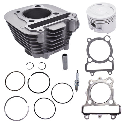 Cylinder Piston Gasket Kit Replacement for Yamaha Moto-4 225 YFM225 1986-1988