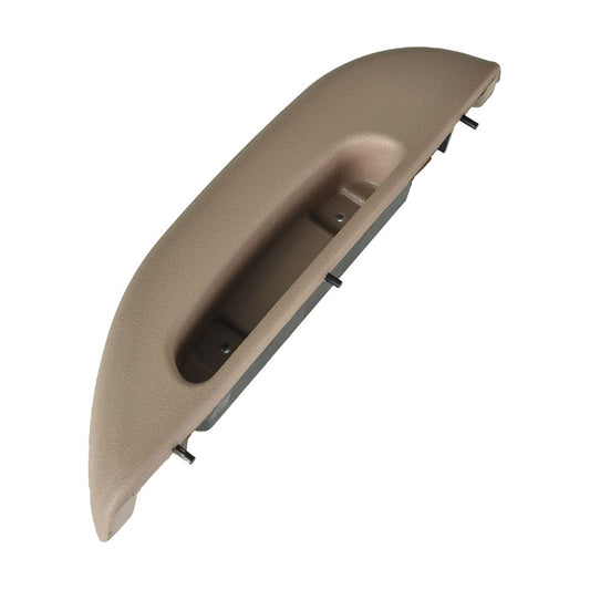 munirater Beige Front Left Car Door Armrest Pull Handle Cover Driver Side Replacement for 1996-2002 Express Savana Van 12376621