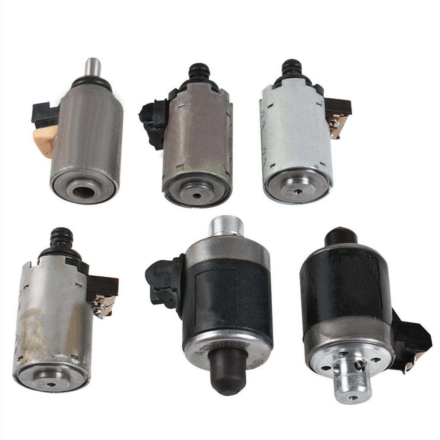 munirater 6 Pcs Automatic Transmission Solenoids 722.6 Solenoids Set Replacement for S350 S420 5-Speed