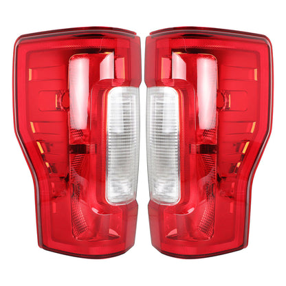 munirater 2-Pack Tail Lights Assembly Brake Lamps Driver and Passenger Side w/o Blind Spot Replacement for 2017-2019 F250 F350