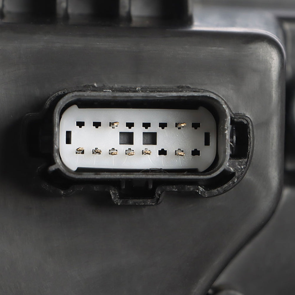 munirater Headlights For Dodge Challenger 2015-2018 LED Assembly Black Housing Right&Left