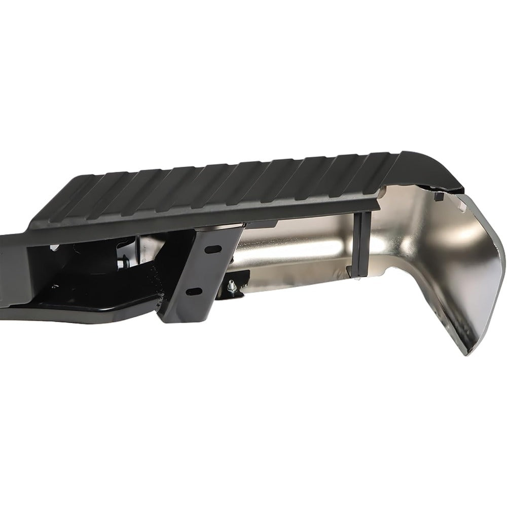 Chrome Rear Bumper Assembly for Ford F-150 2009-2014, without Sensor Holes, FO1103160