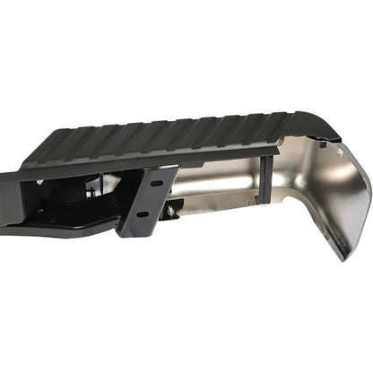Chrome Rear Bumper Assembly for Ford F-150 2009-2014, without Sensor Holes, FO1103160