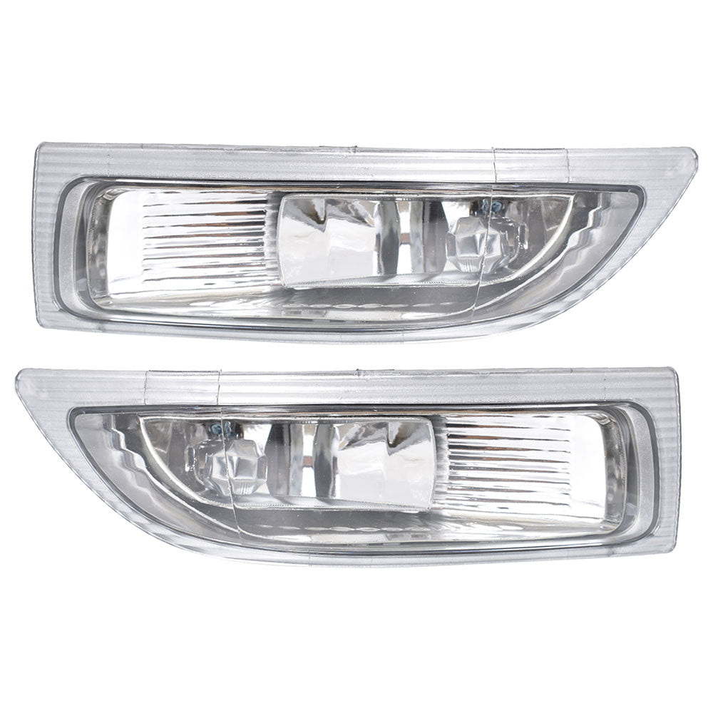 munirater Fog Lights Lamps Assembly Driver and Passenger Side Replacement for 2004-2005 Toyota Sienna