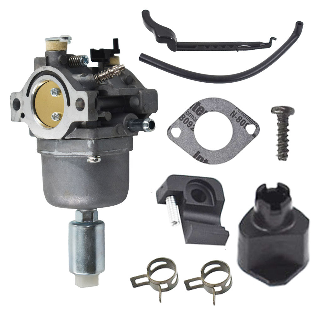 munirater 799727 Carburetor Replacement for Briggs & Stratton for 698620 498061 14hp 15hp 16hp 17hp 18hp Intek Engines for John Deer MIA11520 LA105 for Craftsman LT1000 DLS3500 Lawn Mower Tune Up Kit