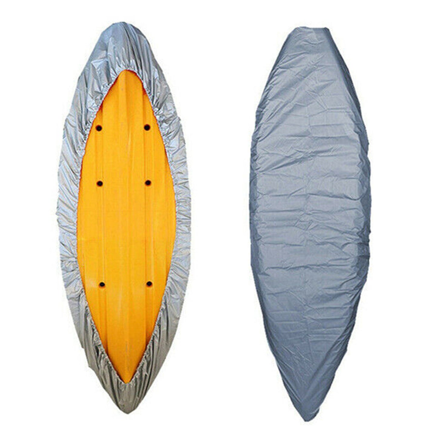 munirater Kayak Cover Canoe Storage Protection Cover Outdoor Fishing Boat Cover 3.1~3.5m/10.2ft~11.4ft