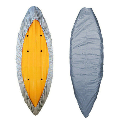 munirater Kayak Cover Canoe Storage Protection Cover Outdoor Fishing Boat Cover 3.1~3.5m/10.2ft~11.4ft