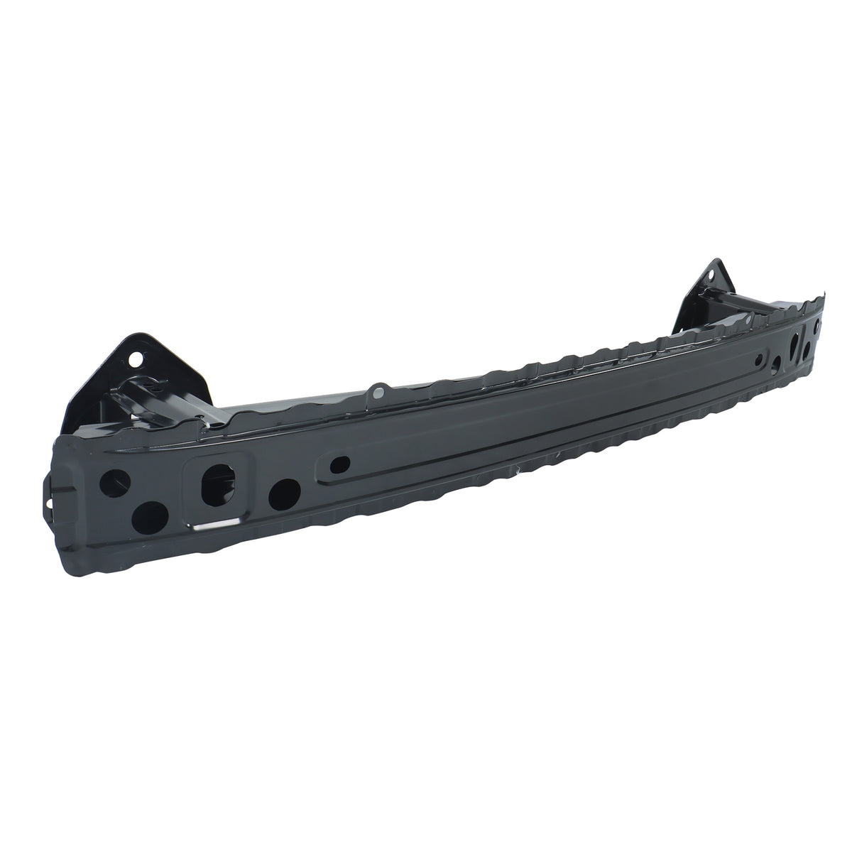 Black Rear Bumper Reinforcement Impact Bar Replacement for Outback Wilderness 2022 2023 2024 Steel