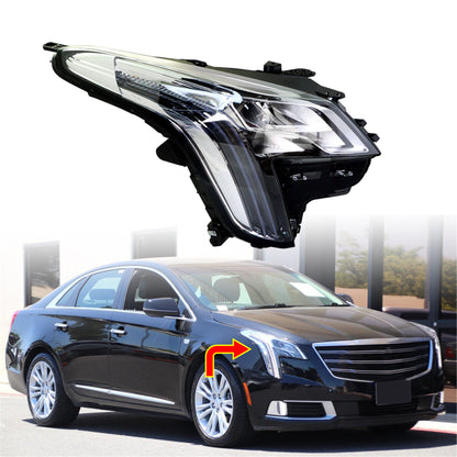 munirater Passenger Right Side Headlight Headlamp Assy For 2018-2019 Cadillac XTS