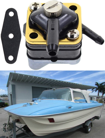 munirater Fuel Pump Replacement for Yacht Engine Motor 4.5HP 6HP 7.5HP 8HP 9.9HP 10HP 15HP 1992-2021 397839