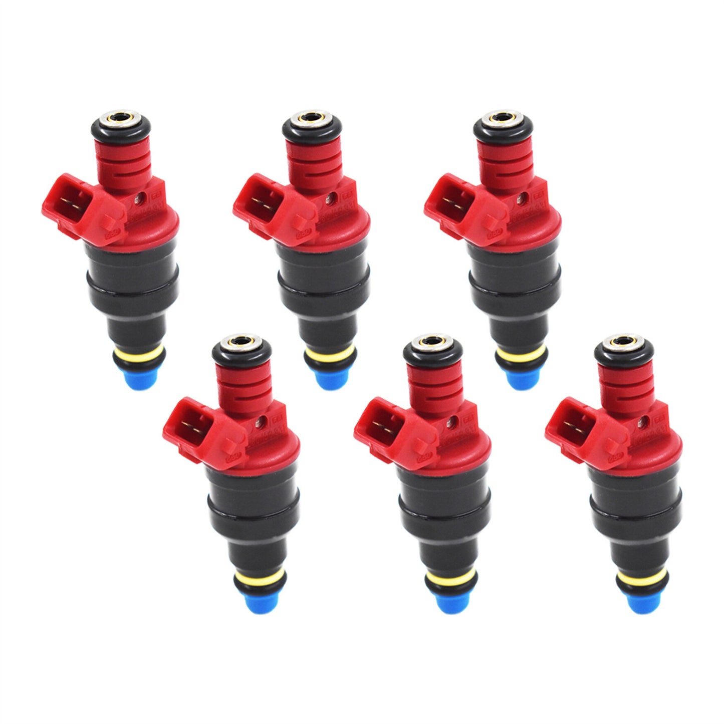 munirater 6Pcs Fuel Injectors Replacement for 93-97 Ford Explorer Ranger Mazda B4000 4.0L 0280150931