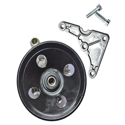 Power Steering Pump With Bracket Replacement for SLK55 CLS55 CLS500 E55 E500 E320 0044667901 0044661401