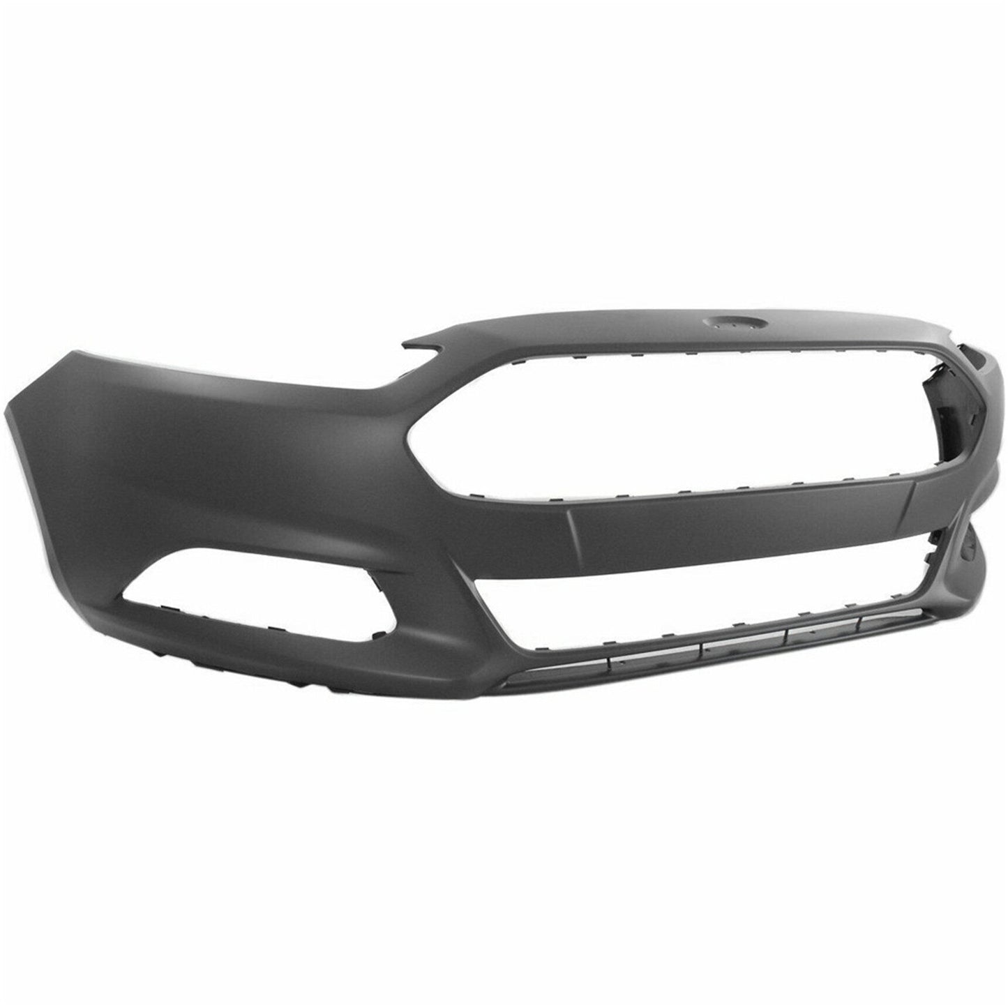 munirater Primered Front Bumper Cover Fascia Replacement for 2013-2016 Fusion with not Park Assist Sensor Holes