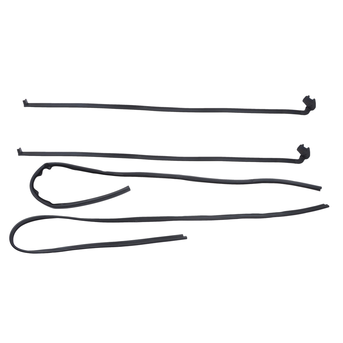 Removable Top Bedside-to-Cap Weatherstrip Kit for Chevrolet Blazer & GMC Jimmy, 4-Piece