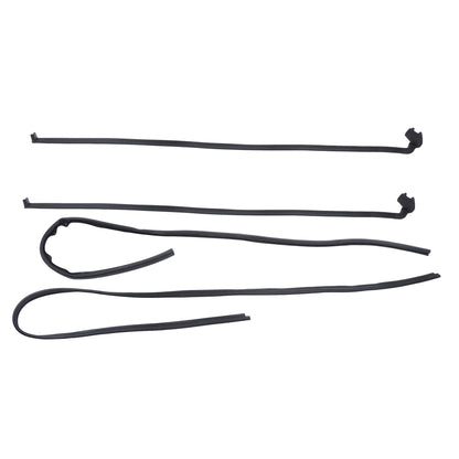 Removable Top Bedside-to-Cap Weatherstrip Kit for Chevrolet Blazer & GMC Jimmy, 4-Piece