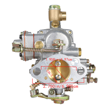 munirater Carburetor 923806 Replacement for Civilian L-head 1941-1945 MB GPW 45-49 CJ2A 3A