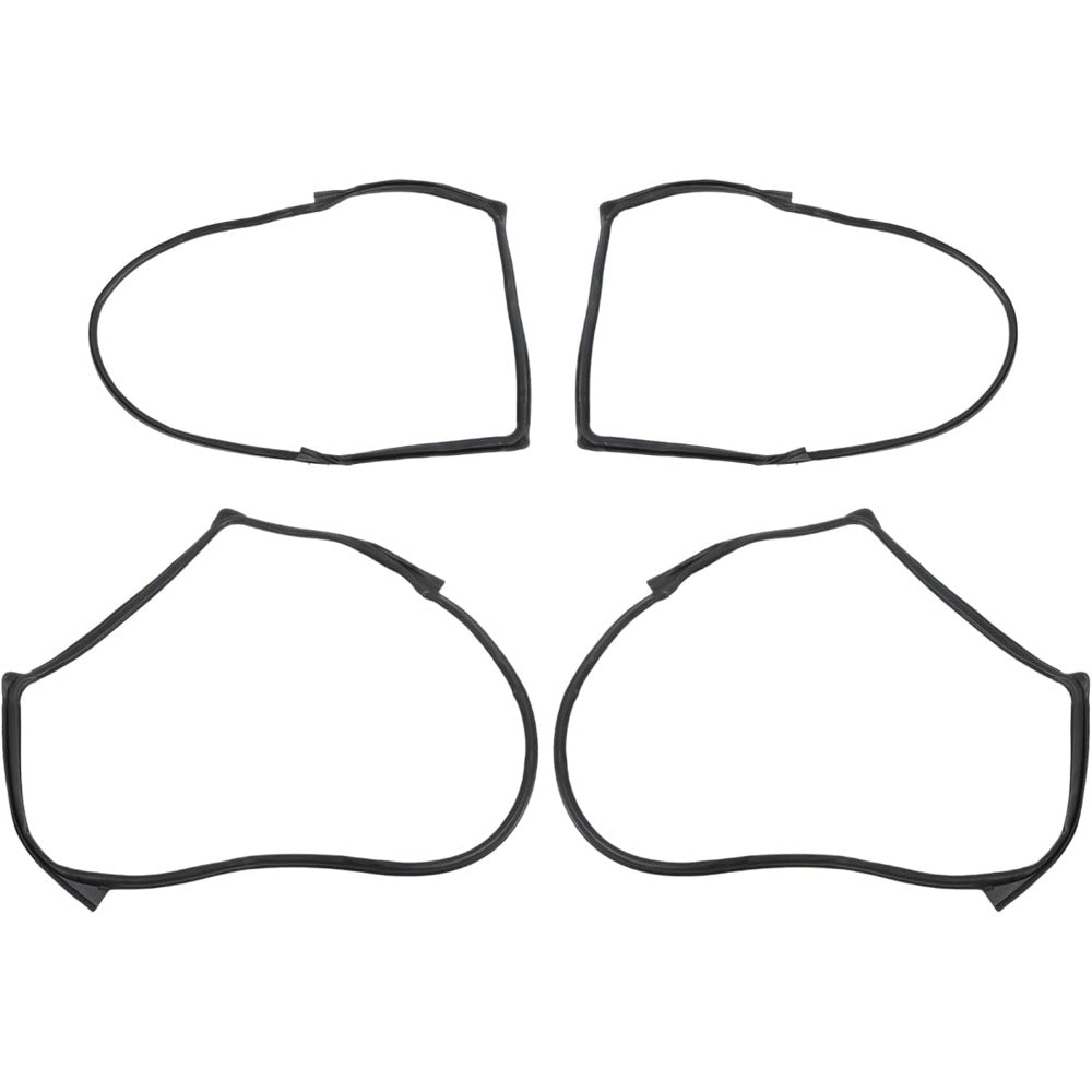 Door Window Weatherstrip Kit for 2007-2018 Jeep Wrangler, 4-Piece