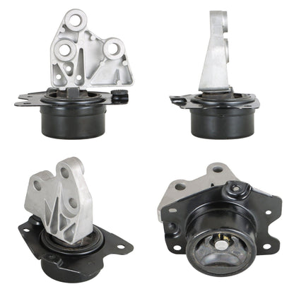 munirater Motor & Trans Mount Set 4pc Replacement for 2010-2017 Equinox/Terrain 2.4L A5659 A5562 A5618 A5633 - K2706