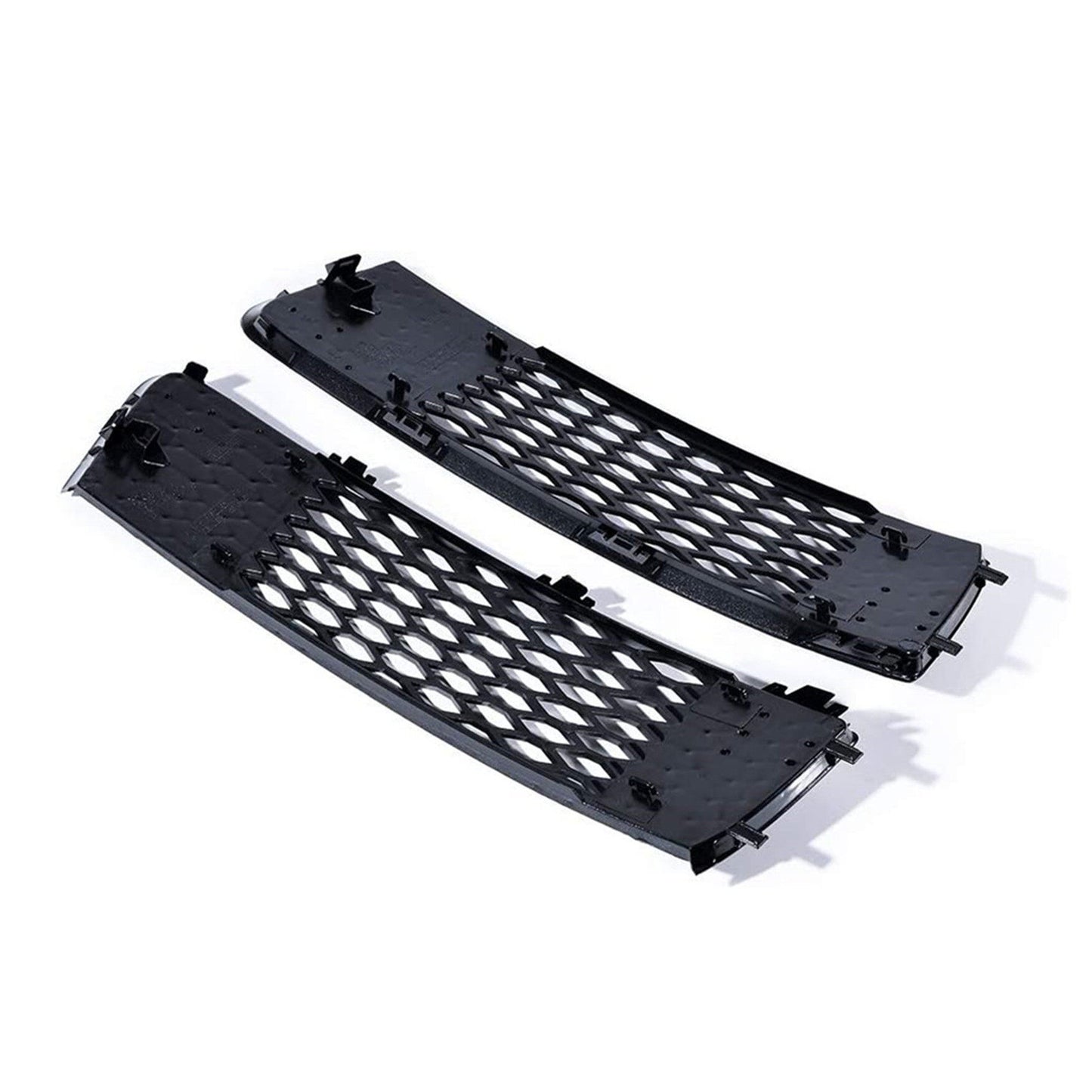 munirater 2-Pack Front Bumper Fog Light Cover Grilles Replacement for 2010-2015 Audi Q7 S-Line Left & Right Side 4L0807697B, 4L0807698B