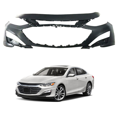 munirater Primered Front Plastic Bumper Cover Fascia Replacement for 2019 2020 Malibu