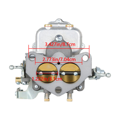 munirater Carburetor for Holley 94 Hot Rod Hotrod 2 Barrel Replacement for Trucks Flathead V8 232-279 CI Engine 1939-1953